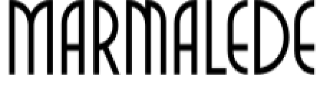 Marmalede Font Preview