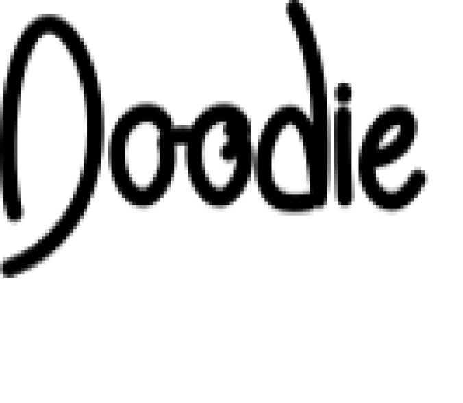 Doodie Font Preview