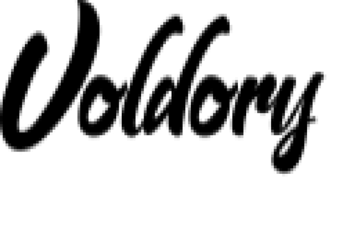 Voldory Font Preview