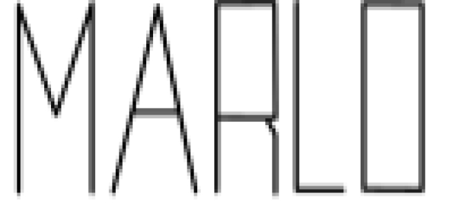 Marlo Font Preview