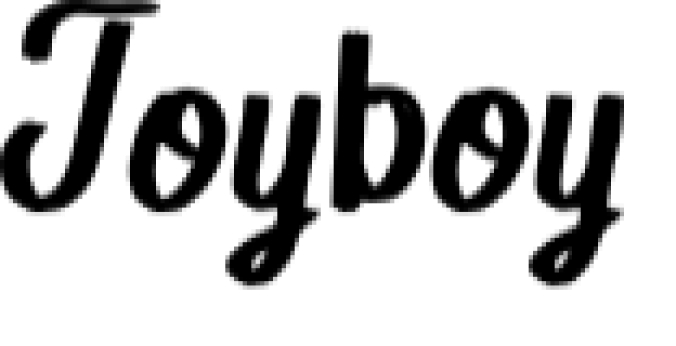 Joyboy Font Preview