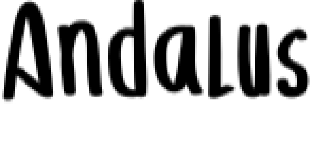Andalus Font Preview