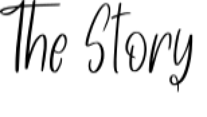 The Story Font Preview