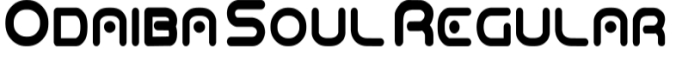 Odaiba Soul Font Preview