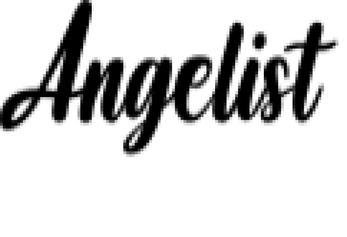 Angelist Heart Font Preview