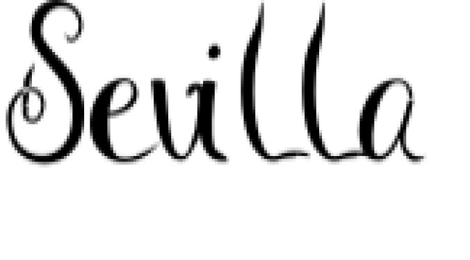 Sevilla Font Preview