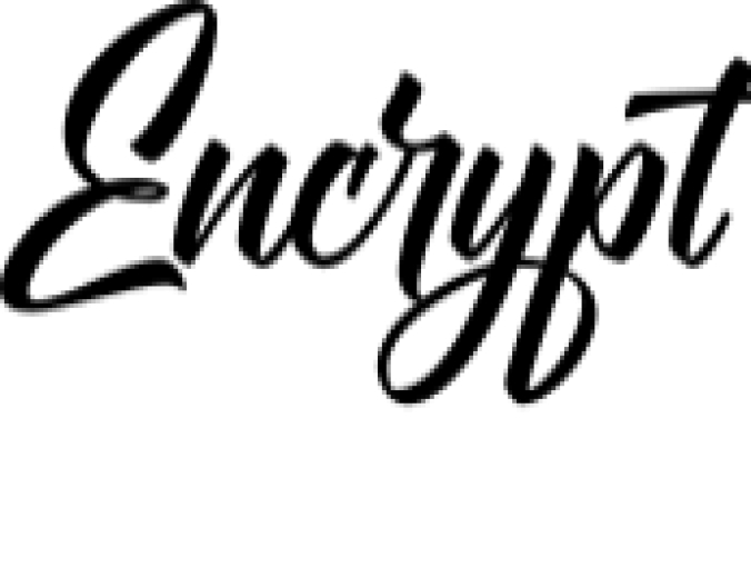 Encrypt Font Preview
