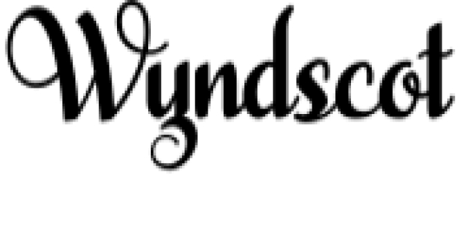 WyndScot Font Preview