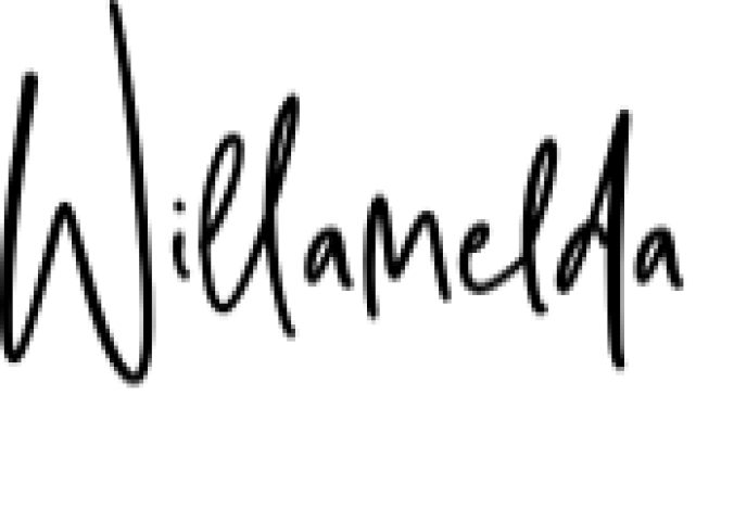 Willamelda Font Preview