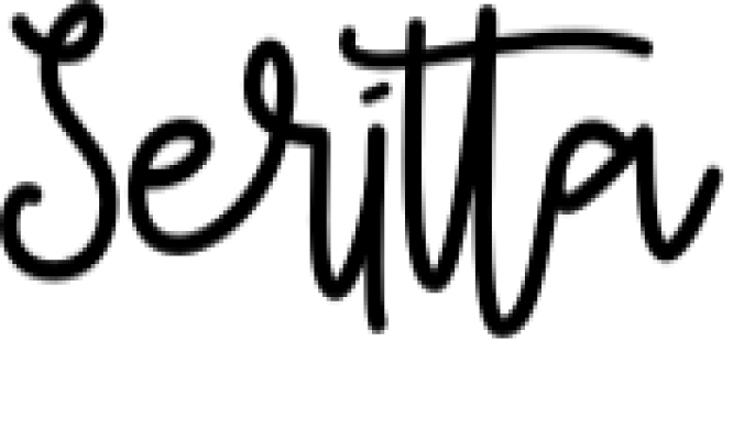 Seritta Font Preview