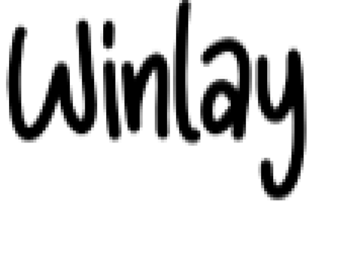 Winlay Font Preview