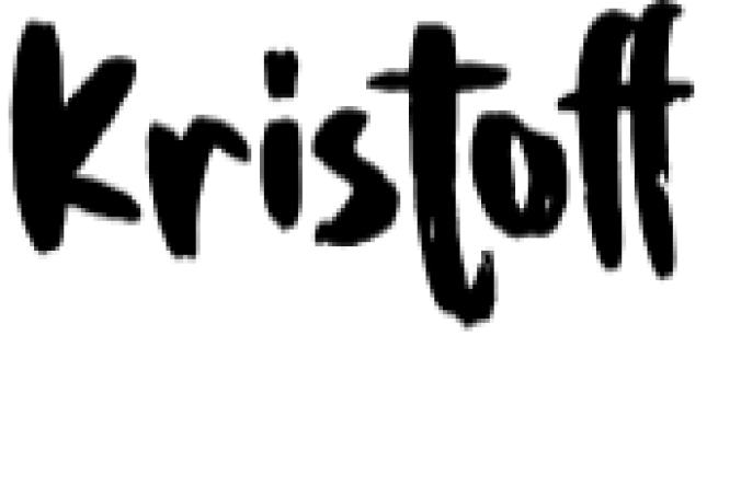 Kristoff Font Preview