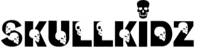 Skull Kidz Font Preview