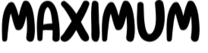 Maximum Font Preview