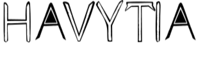 Havytia Font Preview