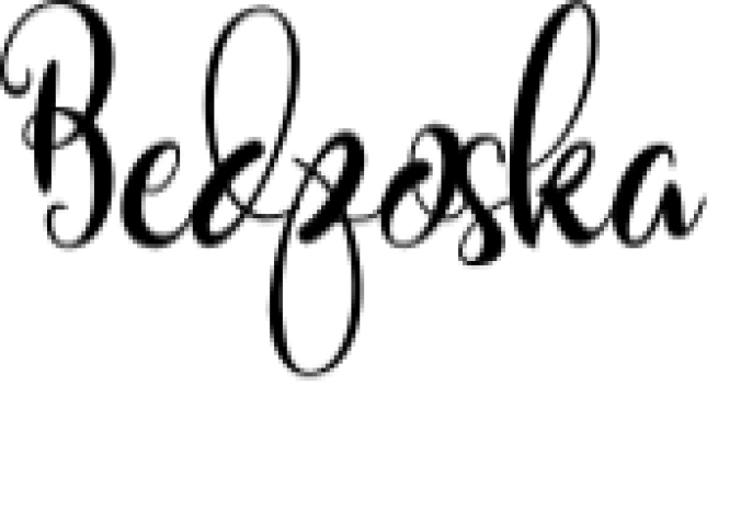 Bedposka Font Preview