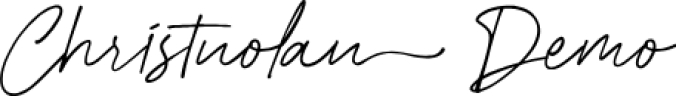 Christnola Font Preview