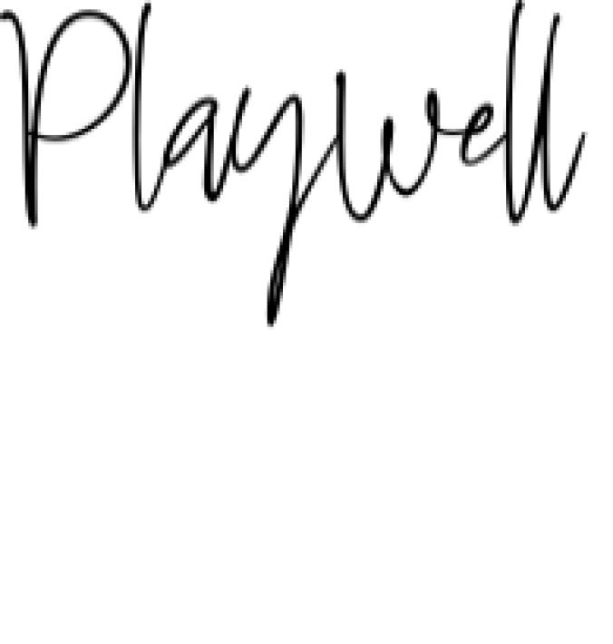 Playwell Font Preview