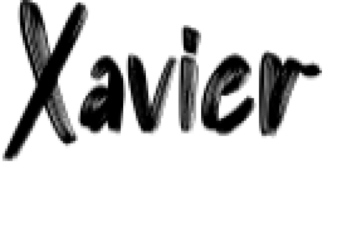 Xavier Font Preview