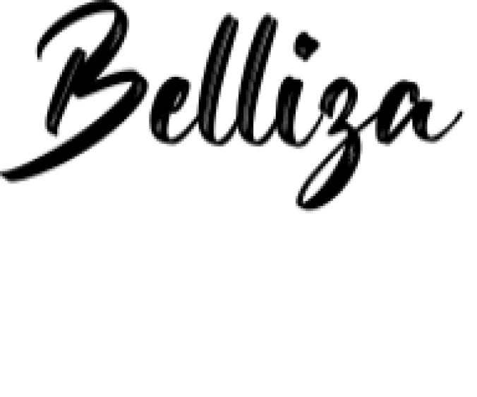 Belliza Font Preview