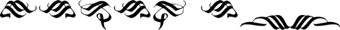 Blackland Font Preview
