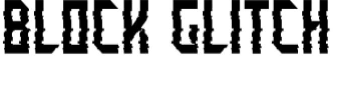 Glitch Font Preview