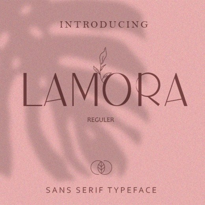 Lamora Font Preview