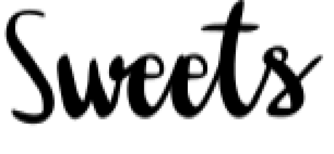 Sweets Font Preview