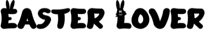 Easter Lover Font Preview