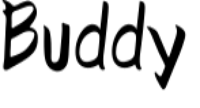 Buddy Font Preview