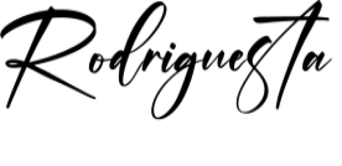 Rodriguesta Font Preview