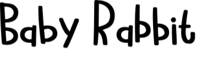 Baby Rabbit Kid Font Preview