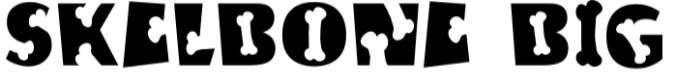 Skel Bone Duo Font Preview