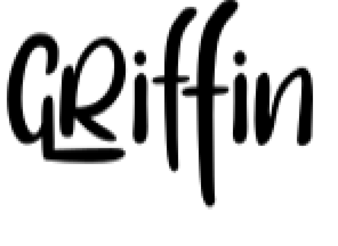 Griffin Font Preview