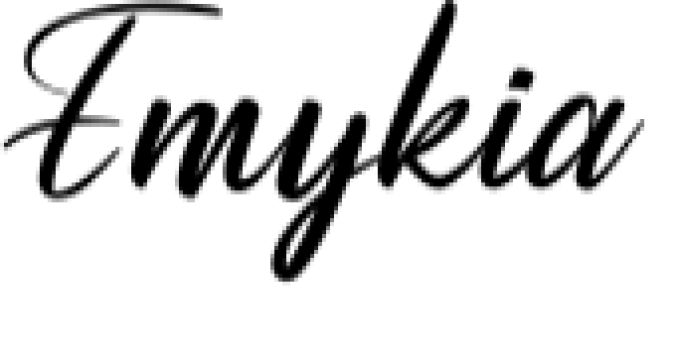 Emykia Font Preview