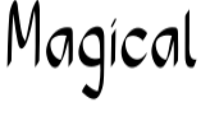 Magical Font Preview