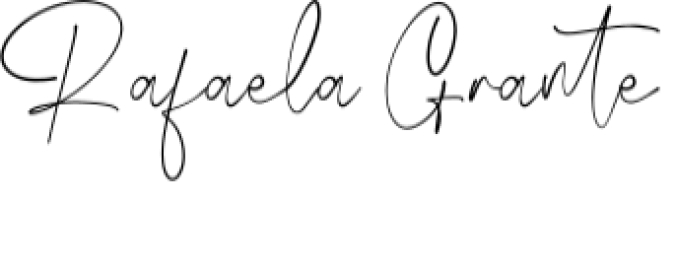 Rafaela Grante Font Preview