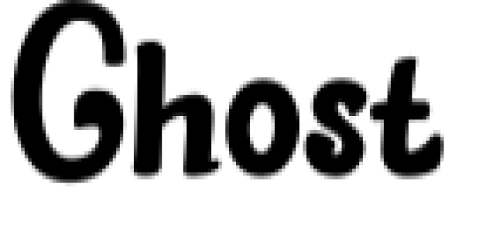 Ghost Font Preview