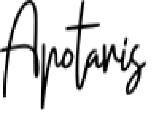 Apotaris Font Preview
