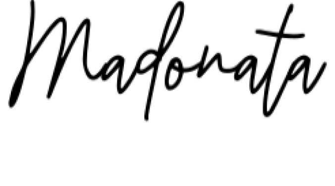 Madonata Font Preview