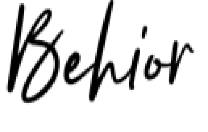 Behior Font Preview