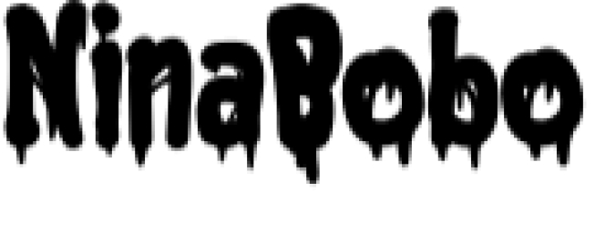 Nina Bobo Font Preview