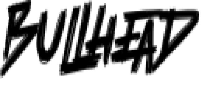 Bullhead Font Preview