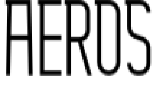 Aeros Font Preview