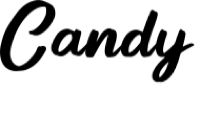 Candy Font Preview