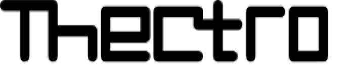 Thectro Font Preview
