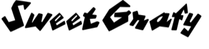 Sweet Grafy Font Preview