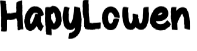 Hapy Lowen Font Preview