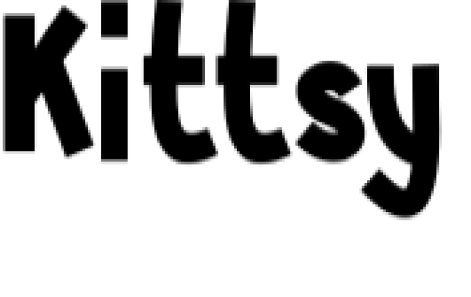 Kittsy Font Preview