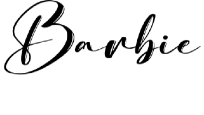 Barbei Font Preview
